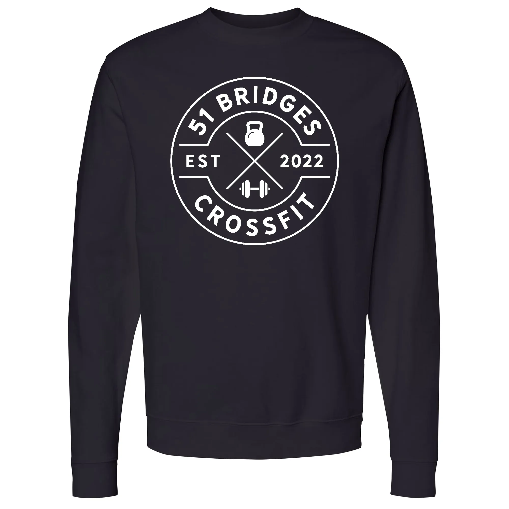 51 Bridges CrossFit Round Mens - Sweatshirt