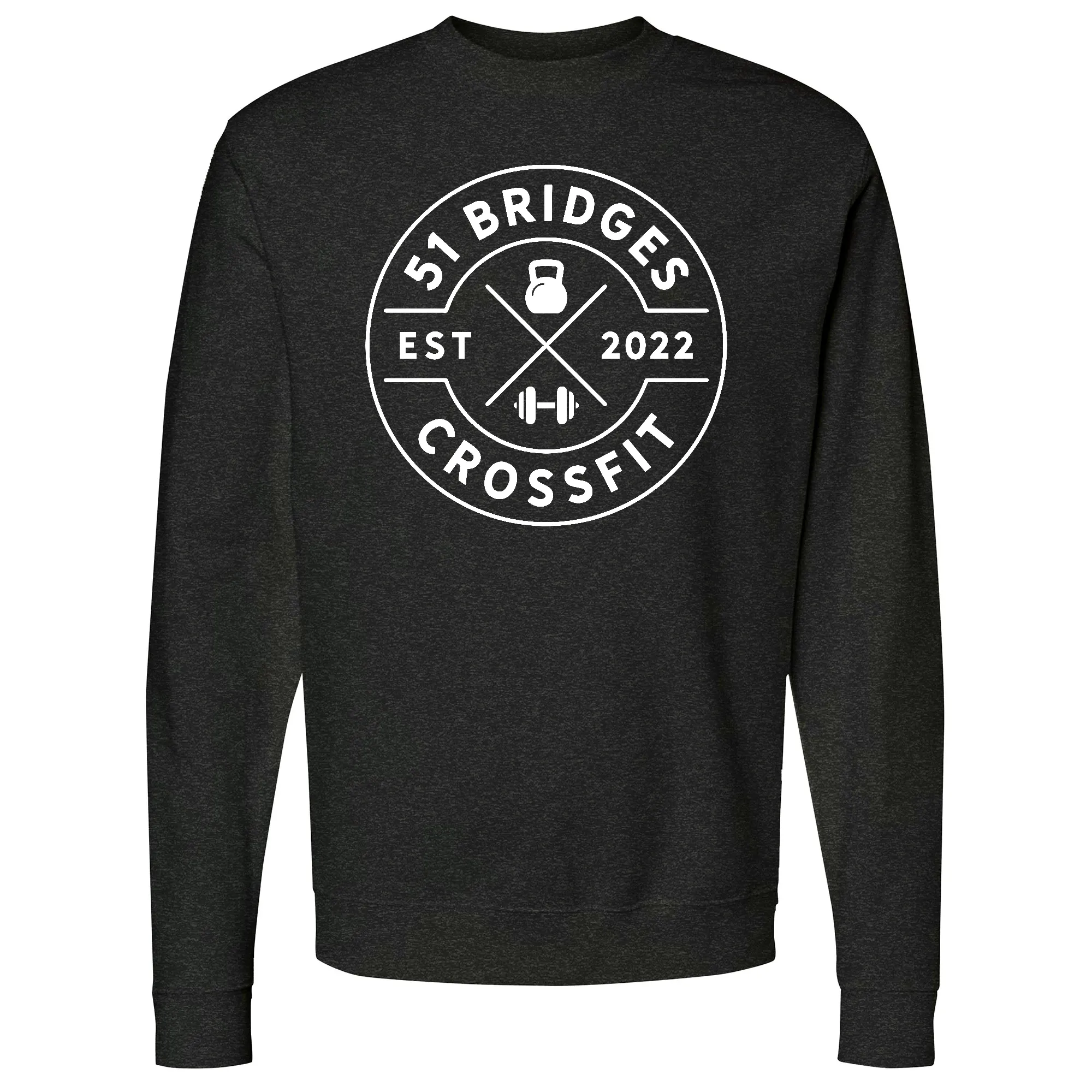 51 Bridges CrossFit Round Mens - Sweatshirt