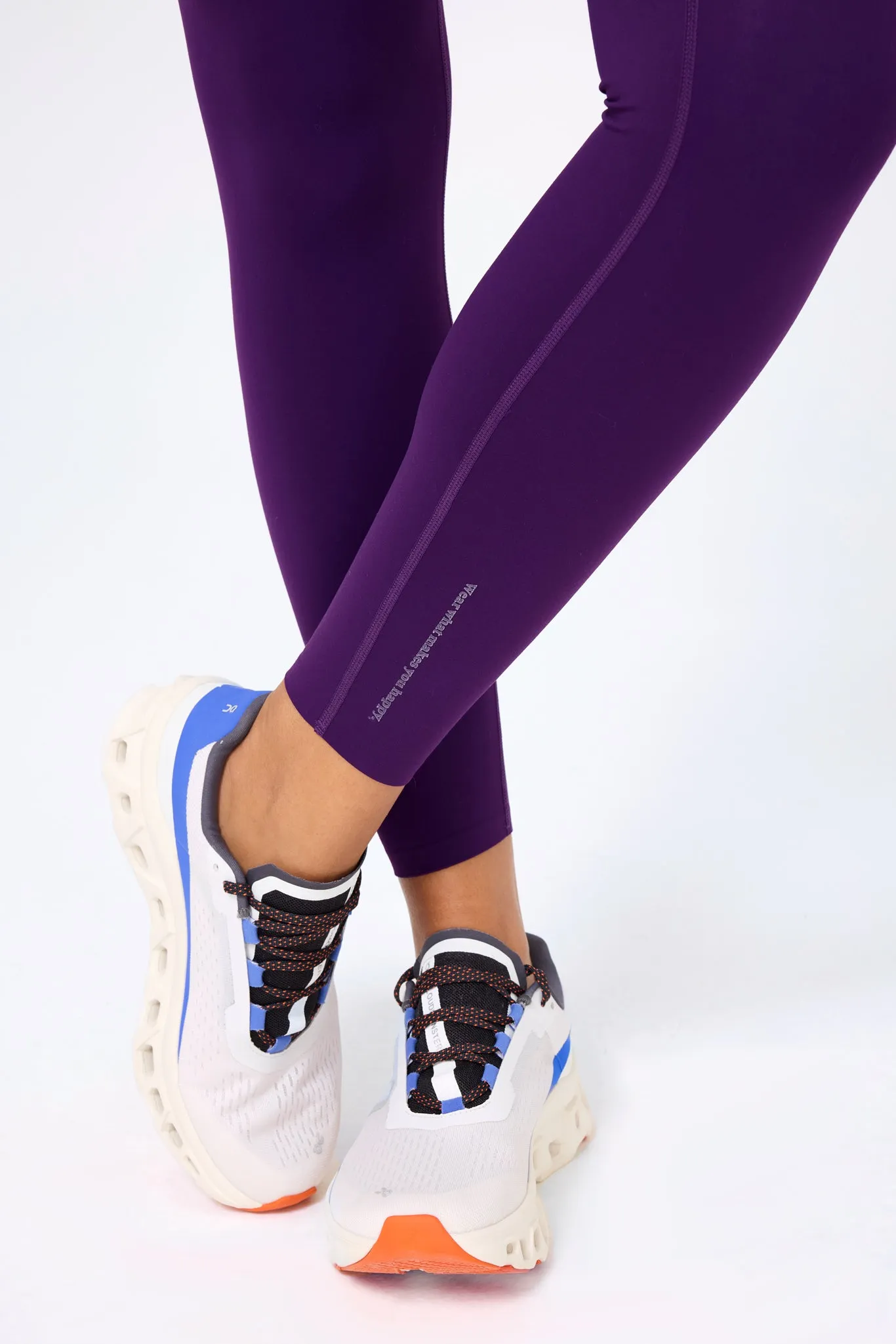 Action Basic Legging in Midnight Purple