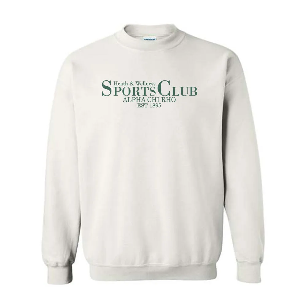 Alpha Chi Rho Sports Club Sweathsirt