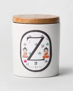 Alphabet Z Candle