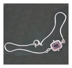 Amy Amiable Amethyst Bracelet