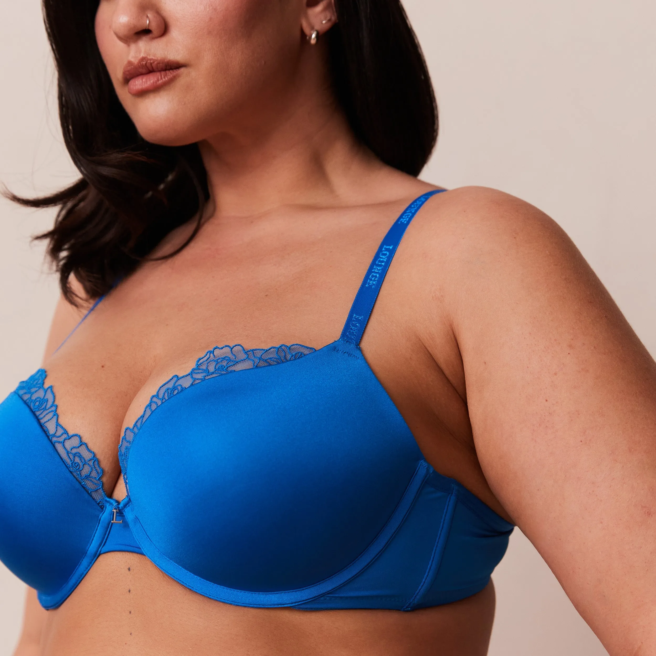 Anti-Gravity Push-Up Bra  - Cobalt Blue