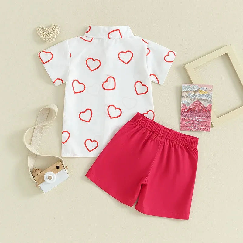 Baby Boys 0-4Y Valentine's Day Sets