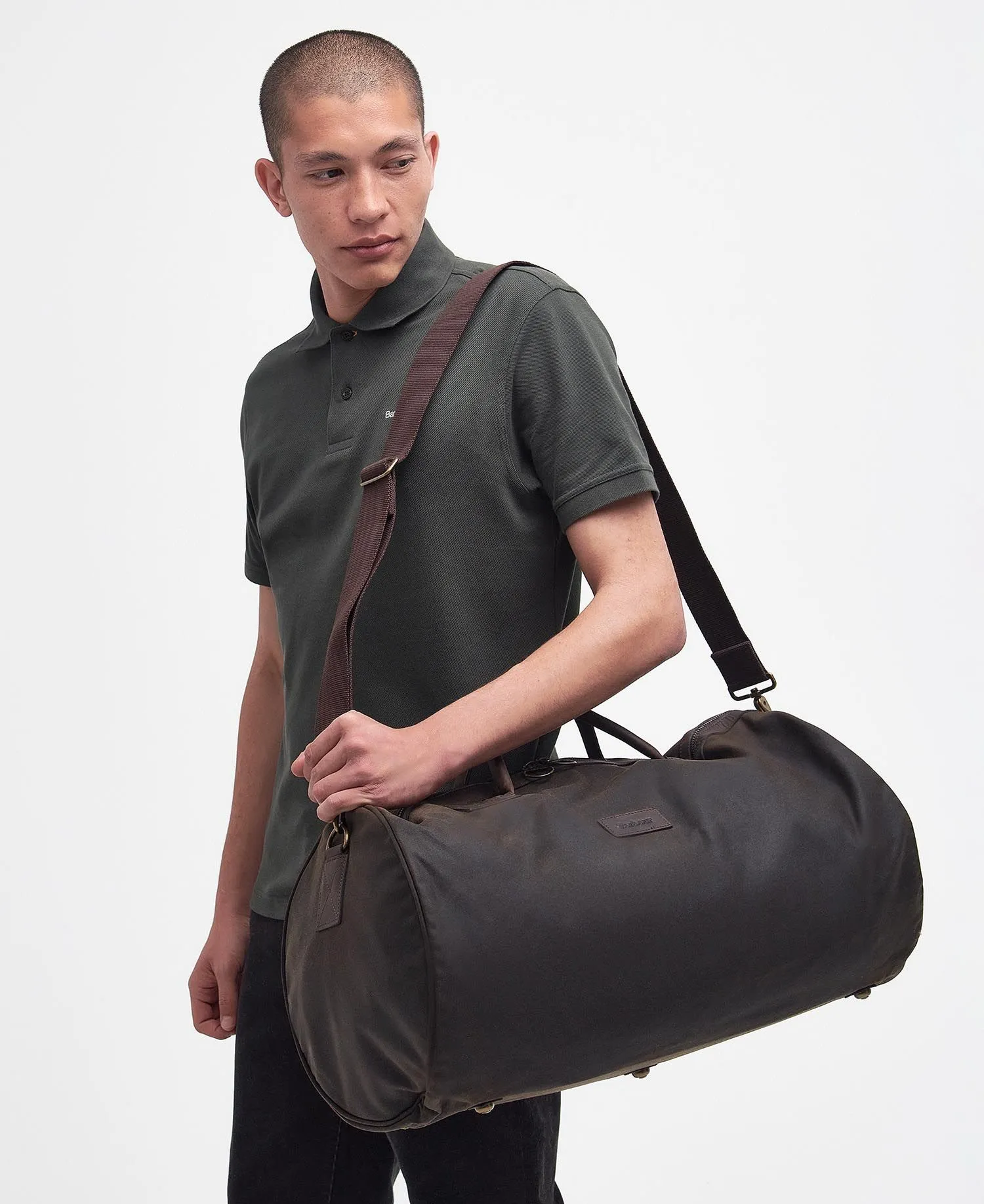 Barbour Mens Wax Essential Holdall