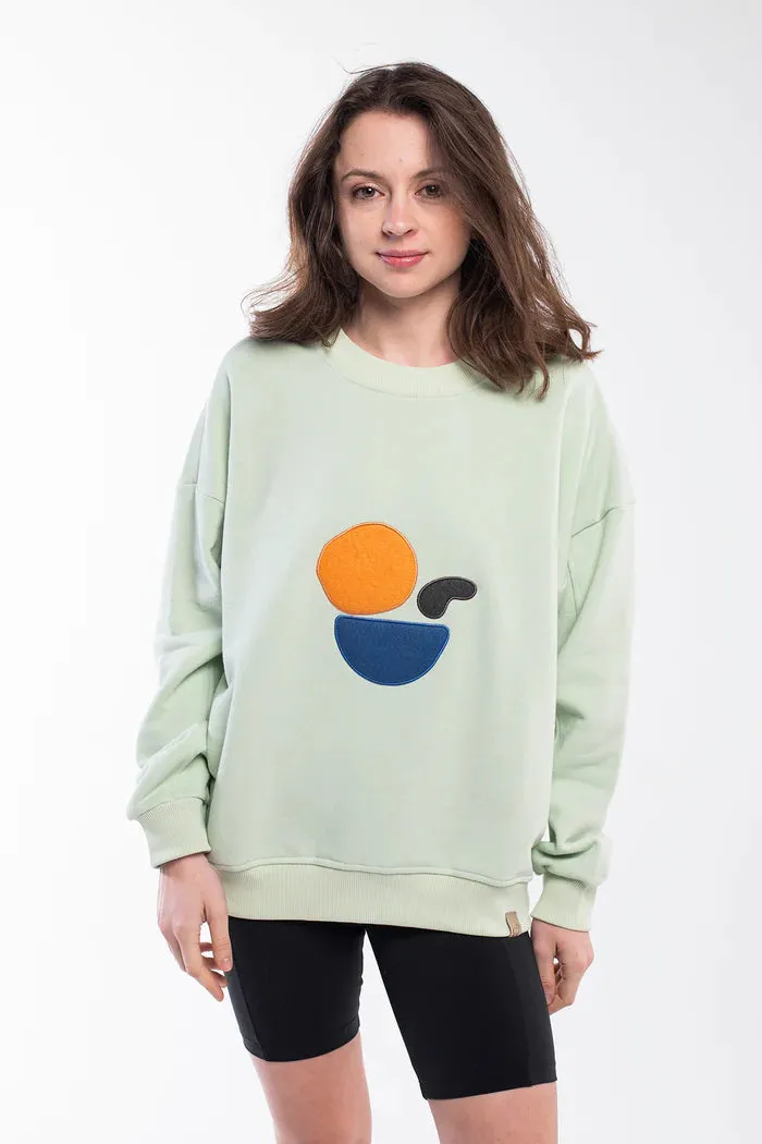 Bee And Alpaca Balance Stones Sweatshirt