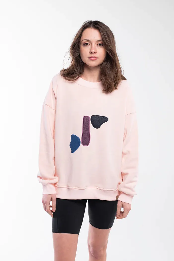 Bee And Alpaca Balance Stones Sweatshirt