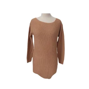 Boohoo Brown Knit Sweater Dress | Pre Loved |