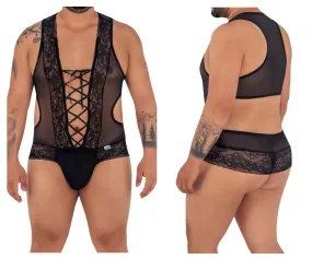 CandyMan Mesh-Lace Bodysuit