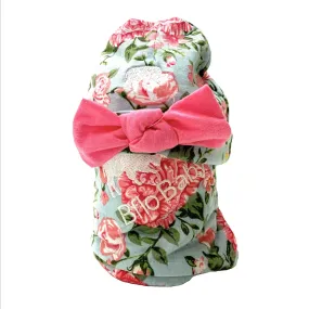 Carnation Baby Swaddle and Hat Set