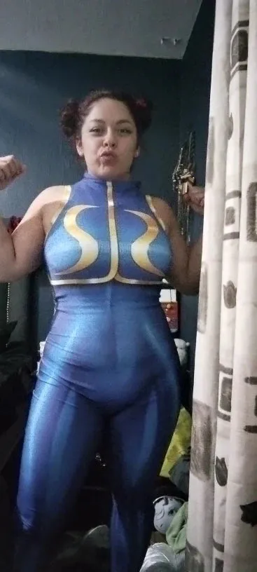 Chun-Li Action Hero Unique- Comfortable Superhero Bodysuit- 25 day shipping