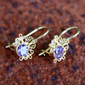 Contessa Amethyst Earrings