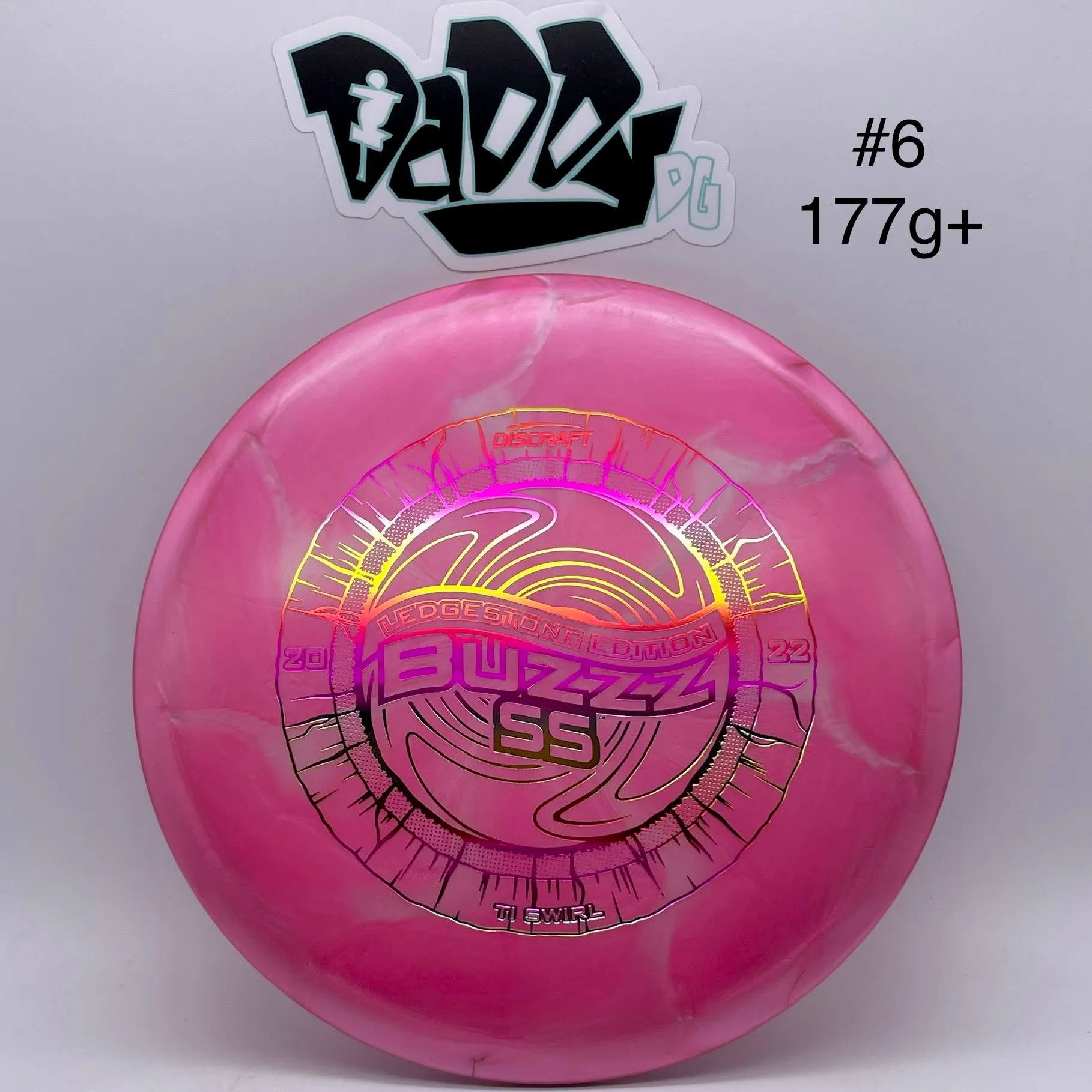 Discraft TI Swirl 2022 Ledgestone Edition Buzzz SS Midrange