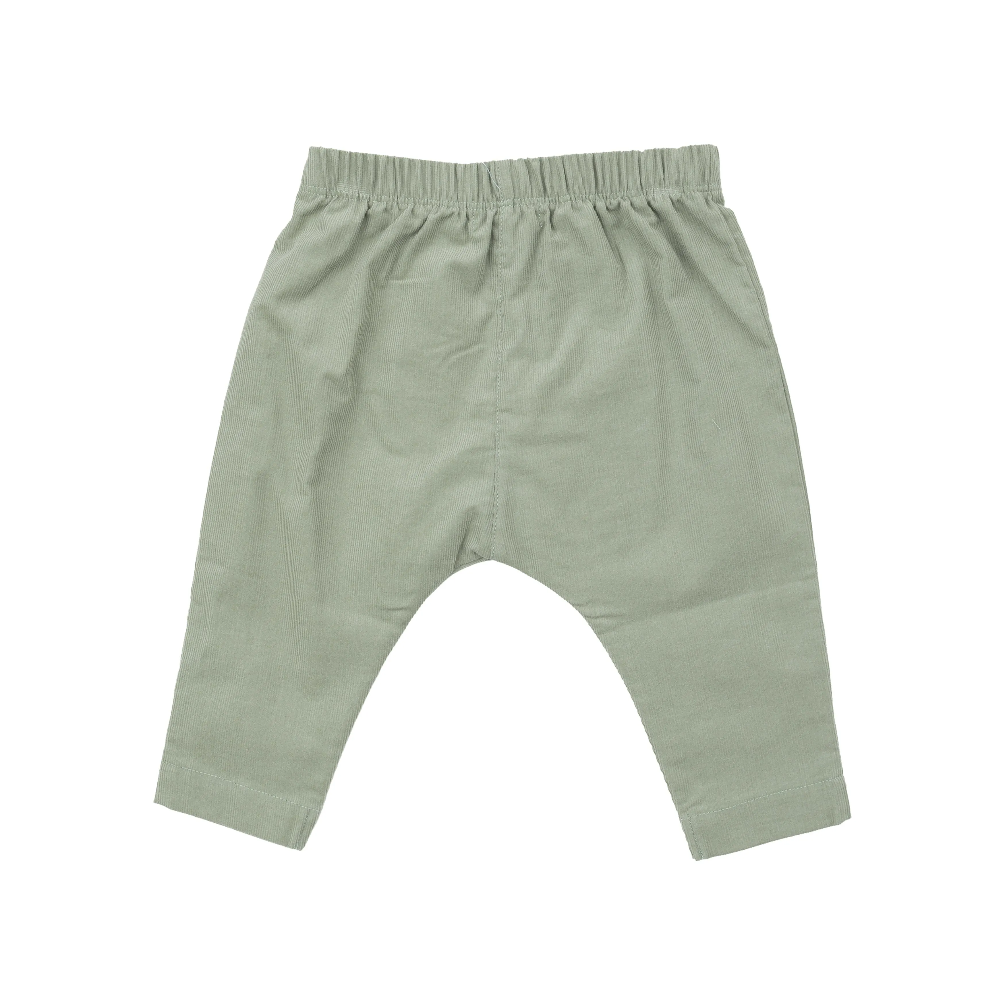 Drop Crotch Jogger | Corduroy Desert Sage