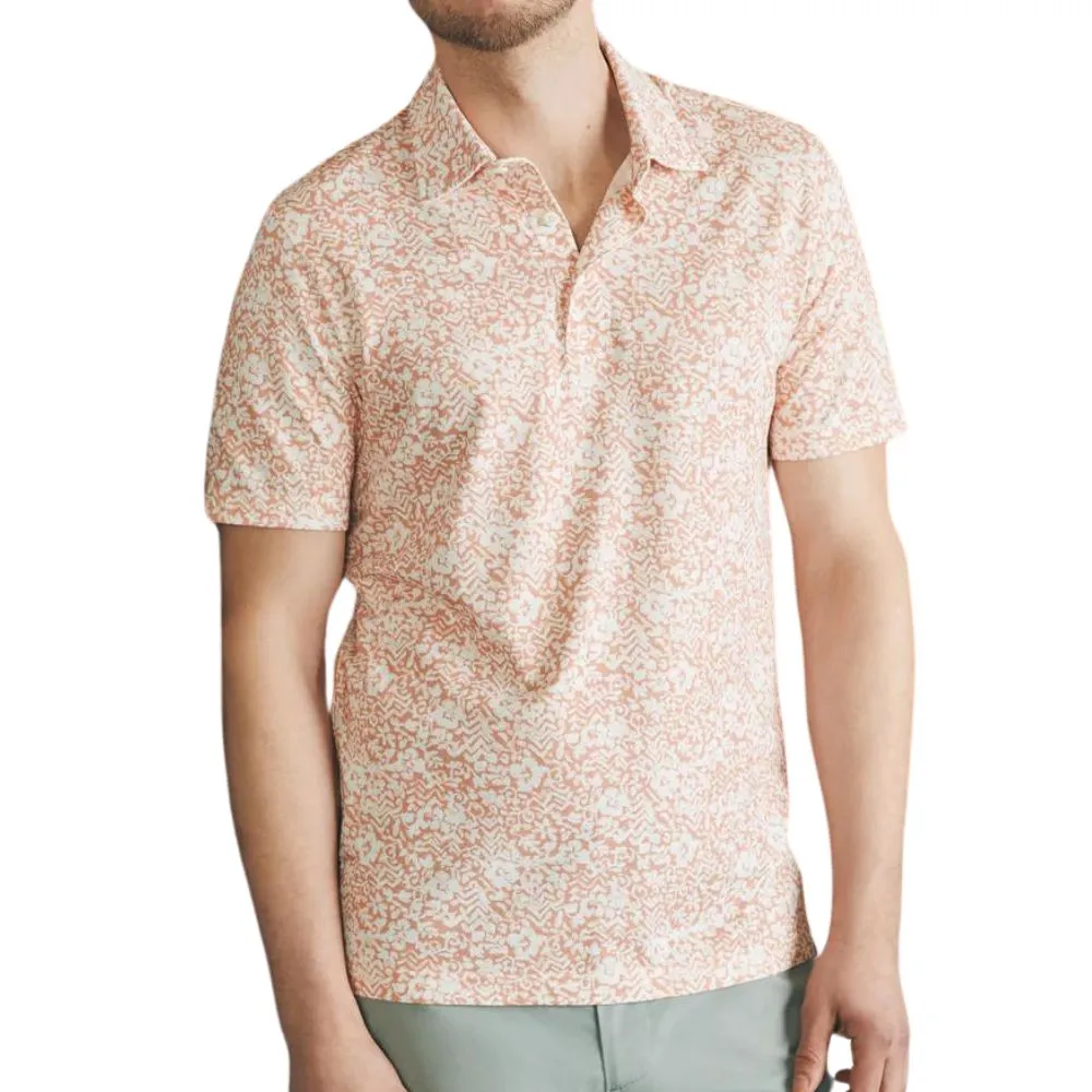 Faherty Men's Movement Short-Sleeve Pique Polo