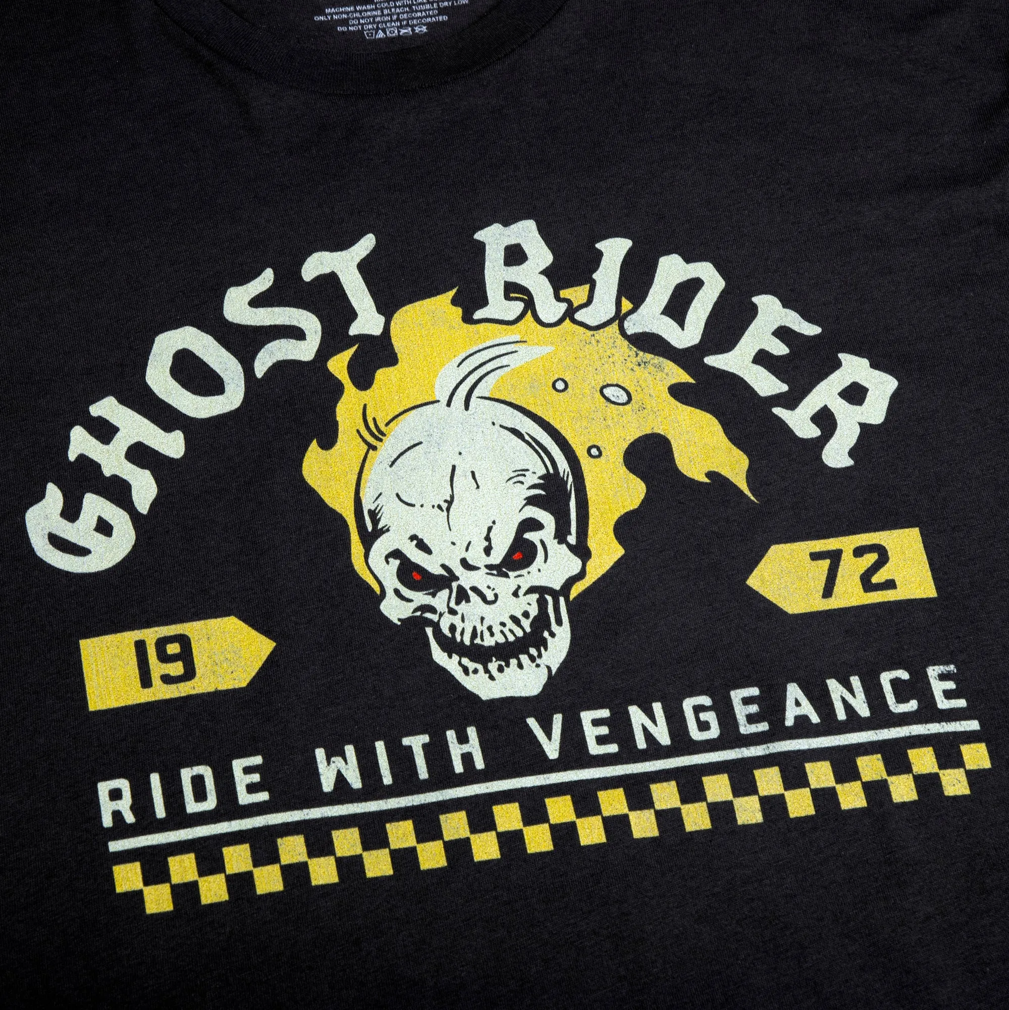 Ghost Rider Ride With Vengeance Charcoal Tee