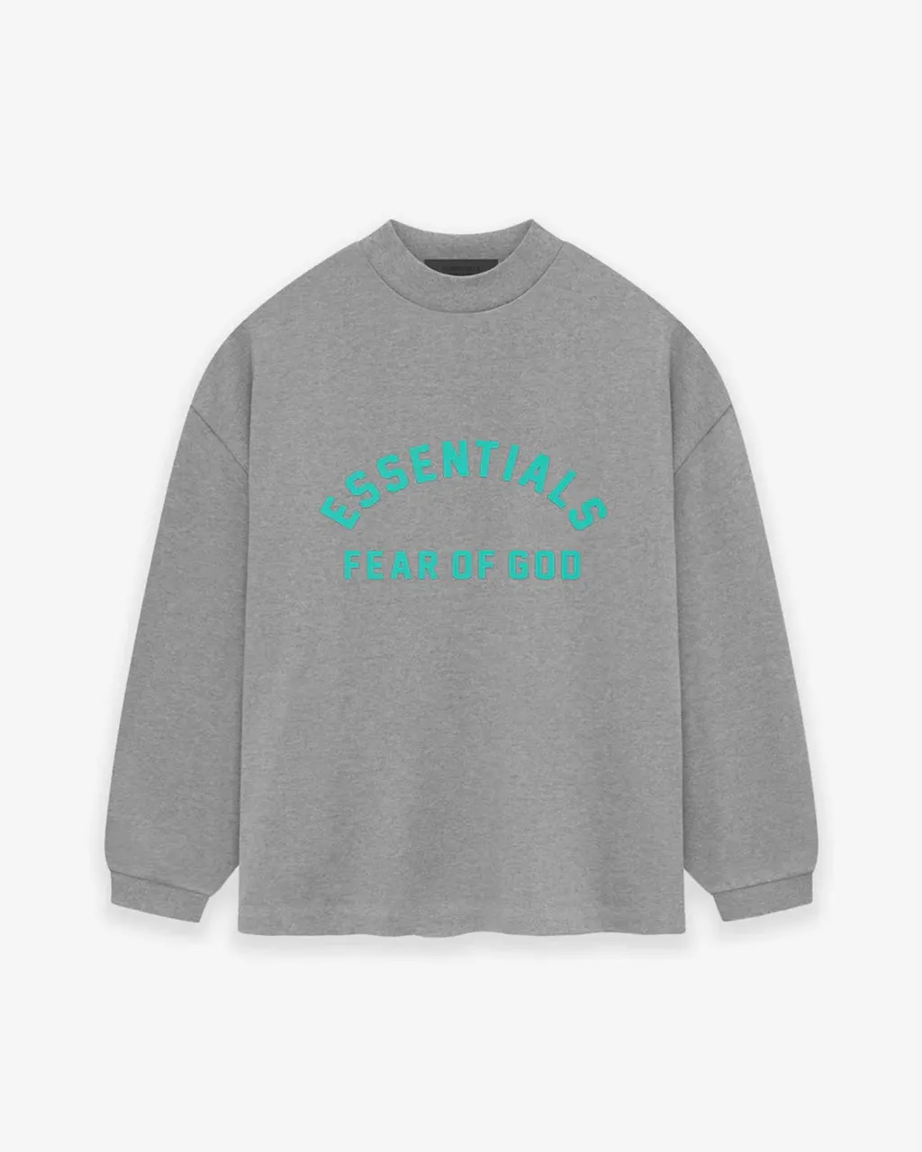 Heavy Jersey L/S Tee Dark Heather Oatmeal