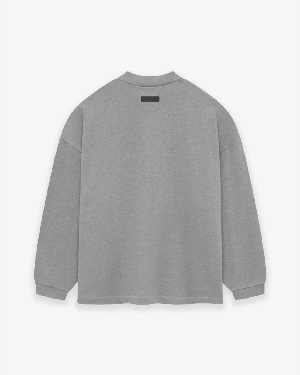 Heavy Jersey L/S Tee Dark Heather Oatmeal