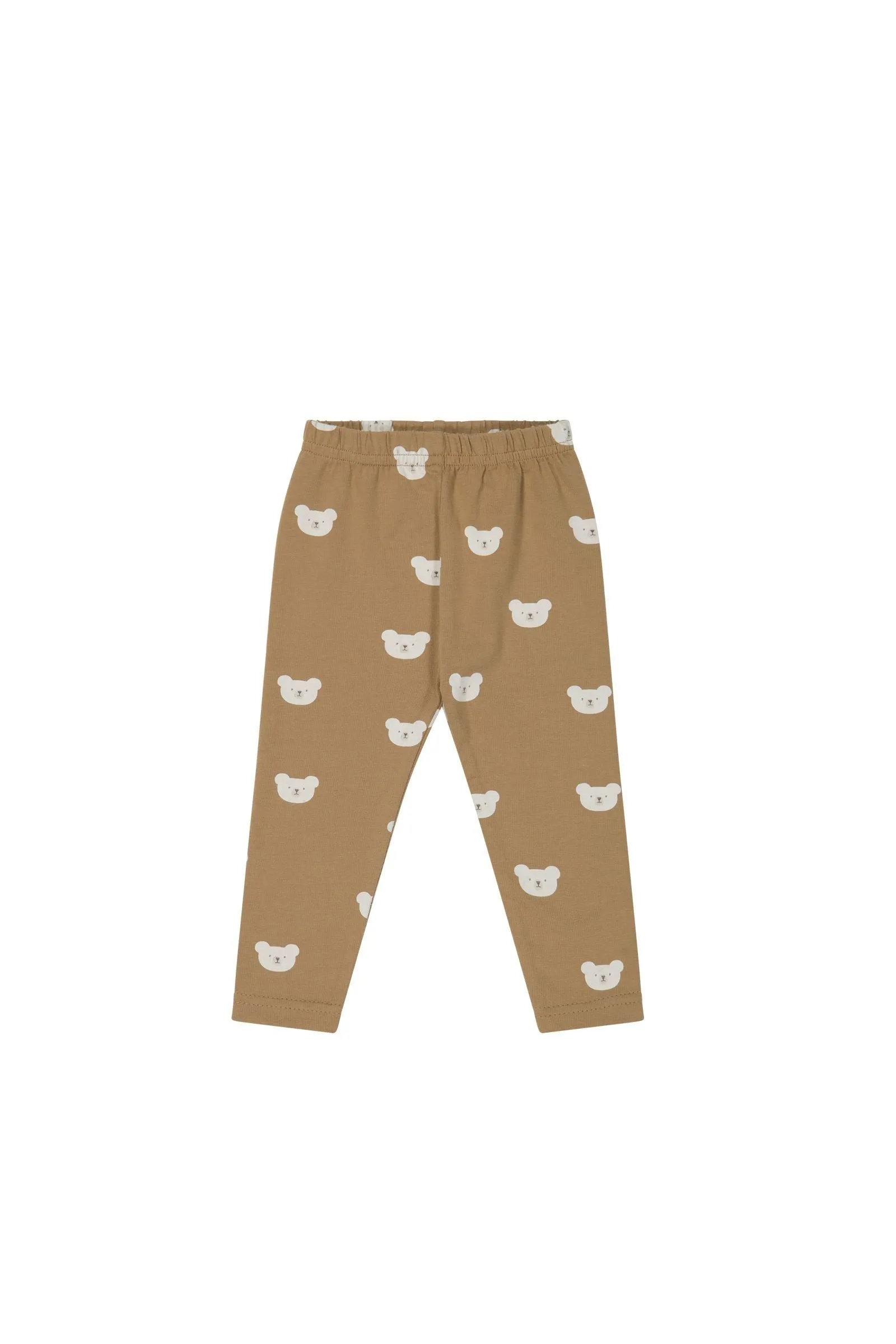 Jamie Kay - Organic Cotton Legging - Bears Caramel Cream