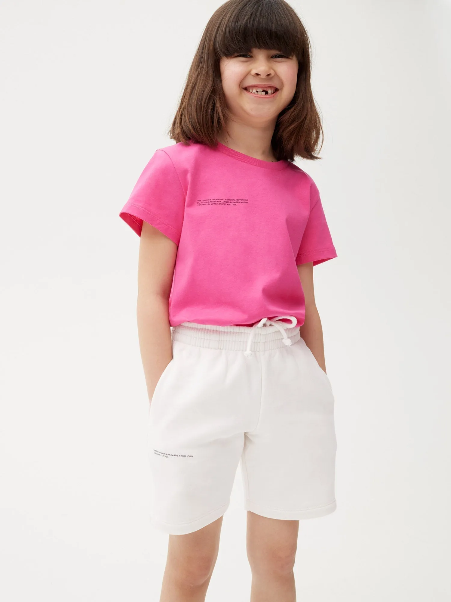 Kids' 365 Midweight Long Shorts—off-white