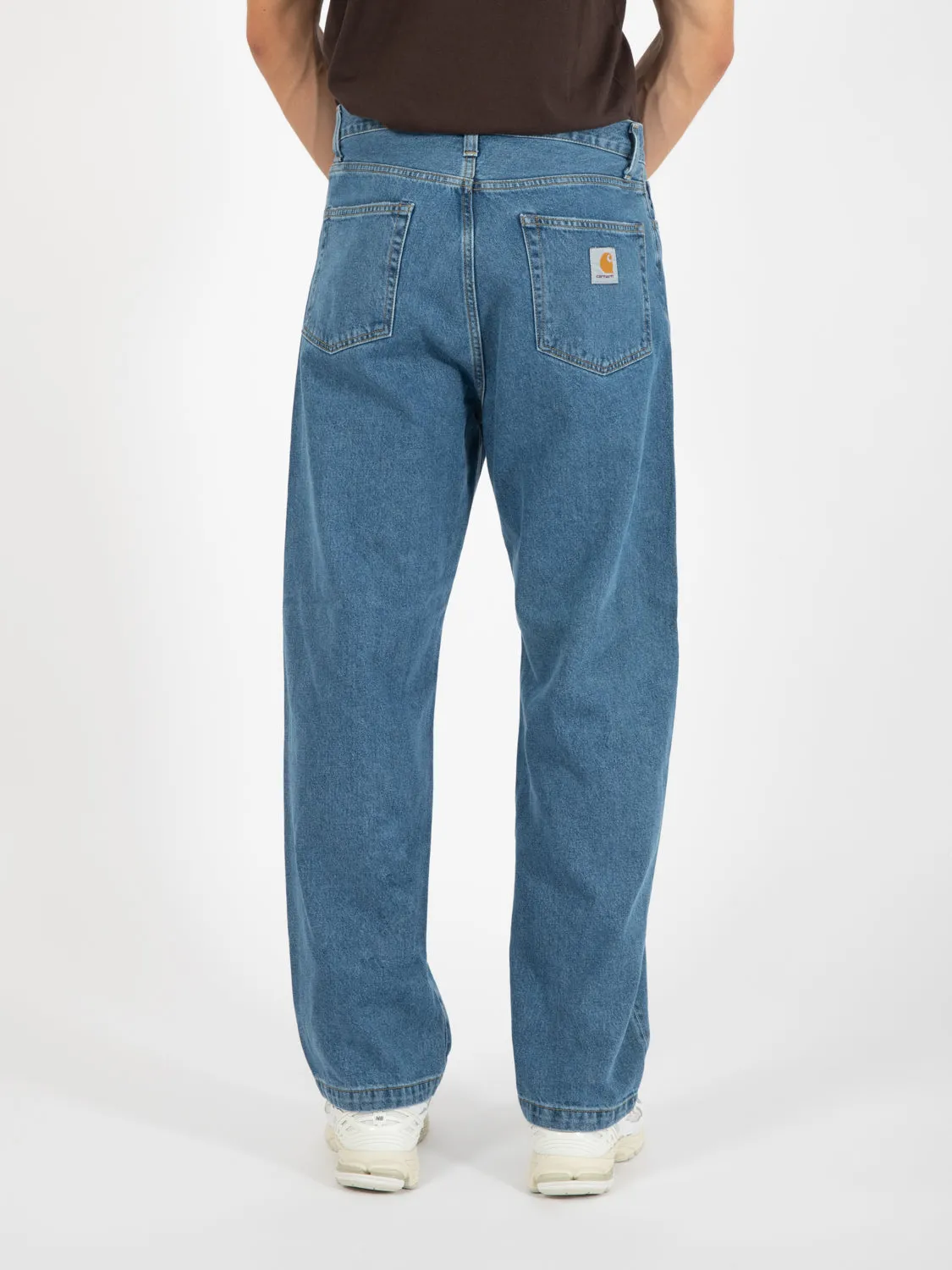 London pant blue heavy stoned washed