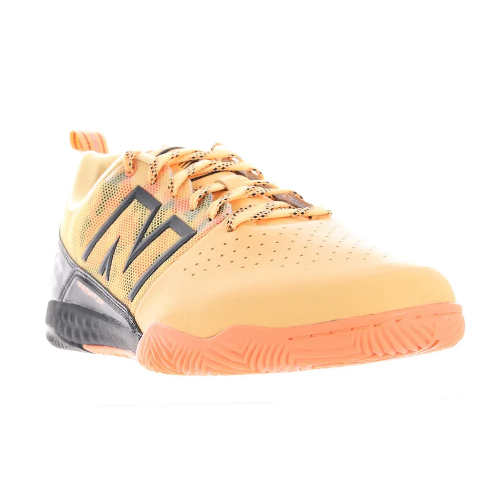 New Balance Audazo V6 Pro IN 2E Football Shoes (Yellow/Black/Orange)