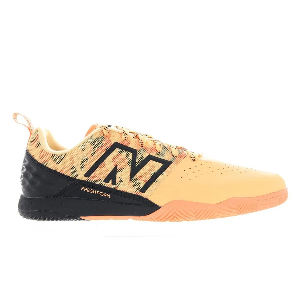 New Balance Audazo V6 Pro IN 2E Football Shoes (Yellow/Black/Orange)