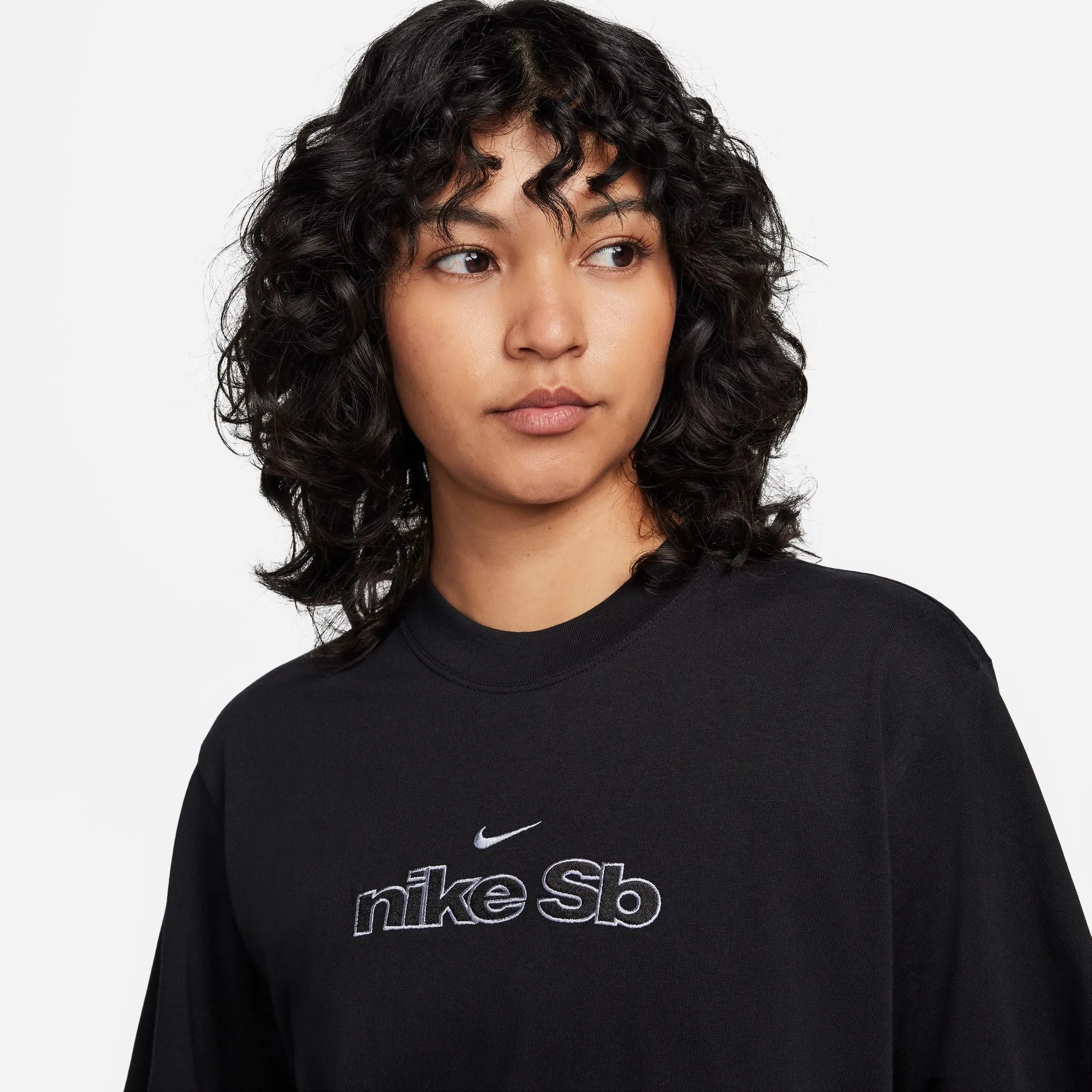 Nike SB Boxy Logo Tee Black