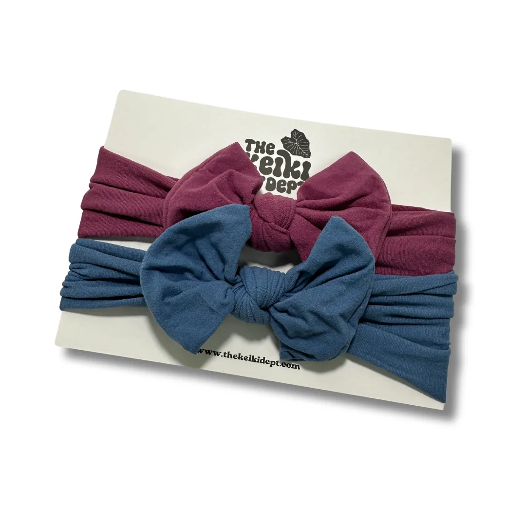 Nylon Headband Bow