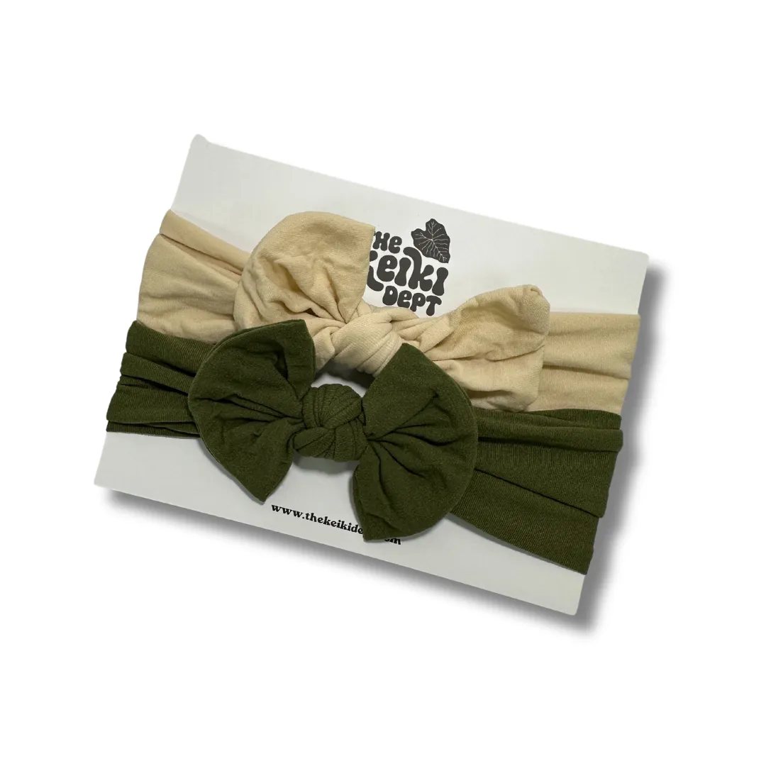 Nylon Headband Bow