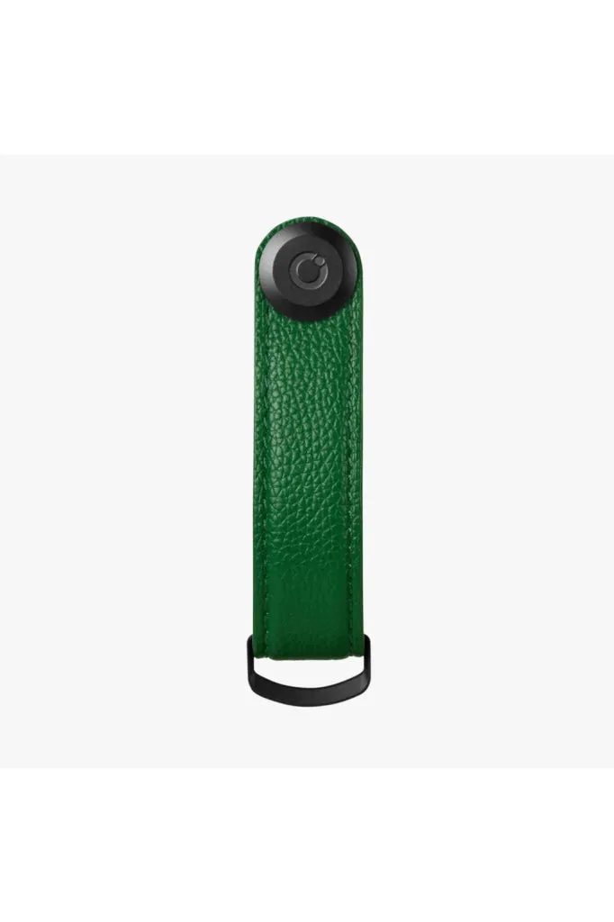 Orbitkey - Pebbled Leather Key Organiser - Emerald