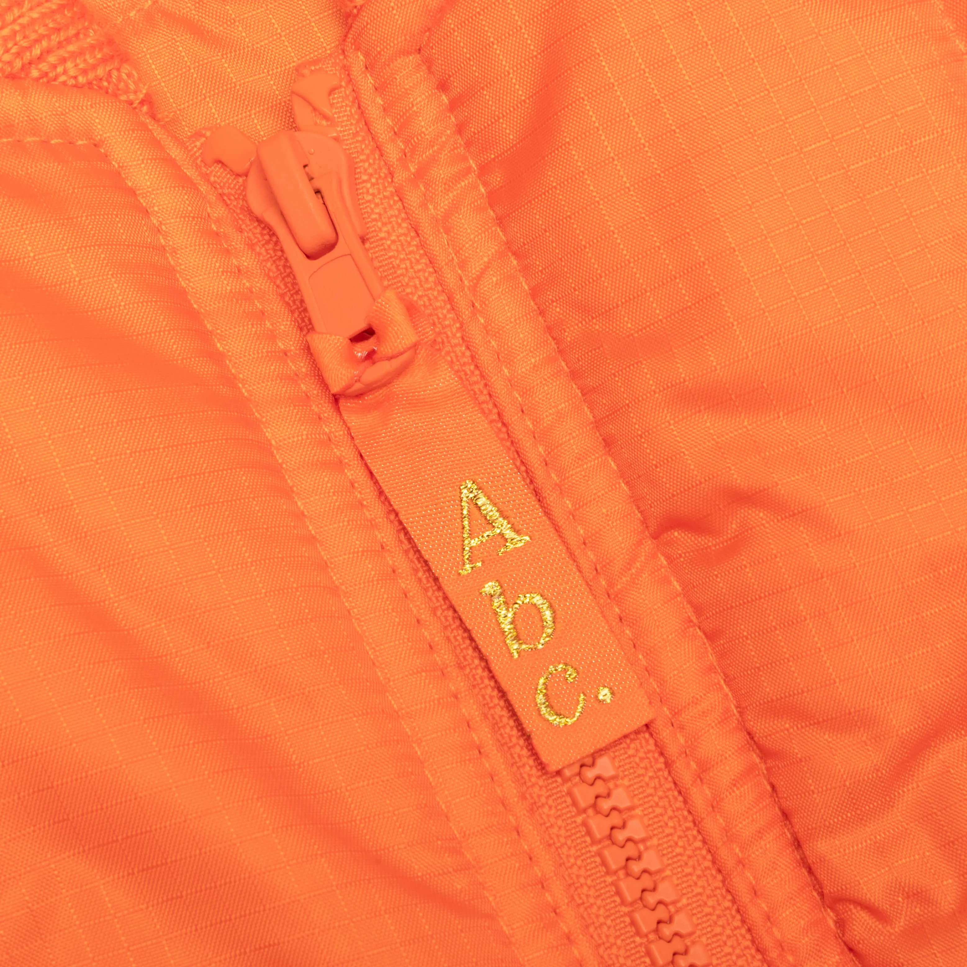 Puffer Vest - Carnelian Orange