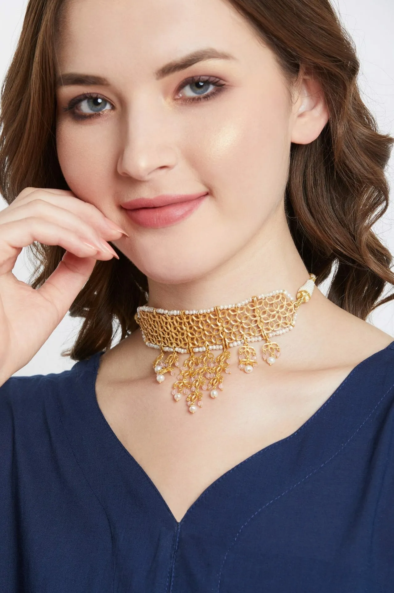 Rajput Poise Choker Necklace