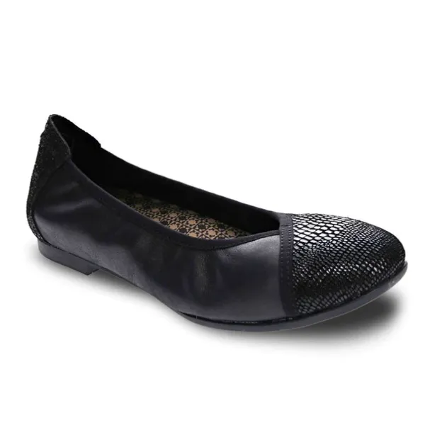 Revere Women's Nairobi Black Lizzard