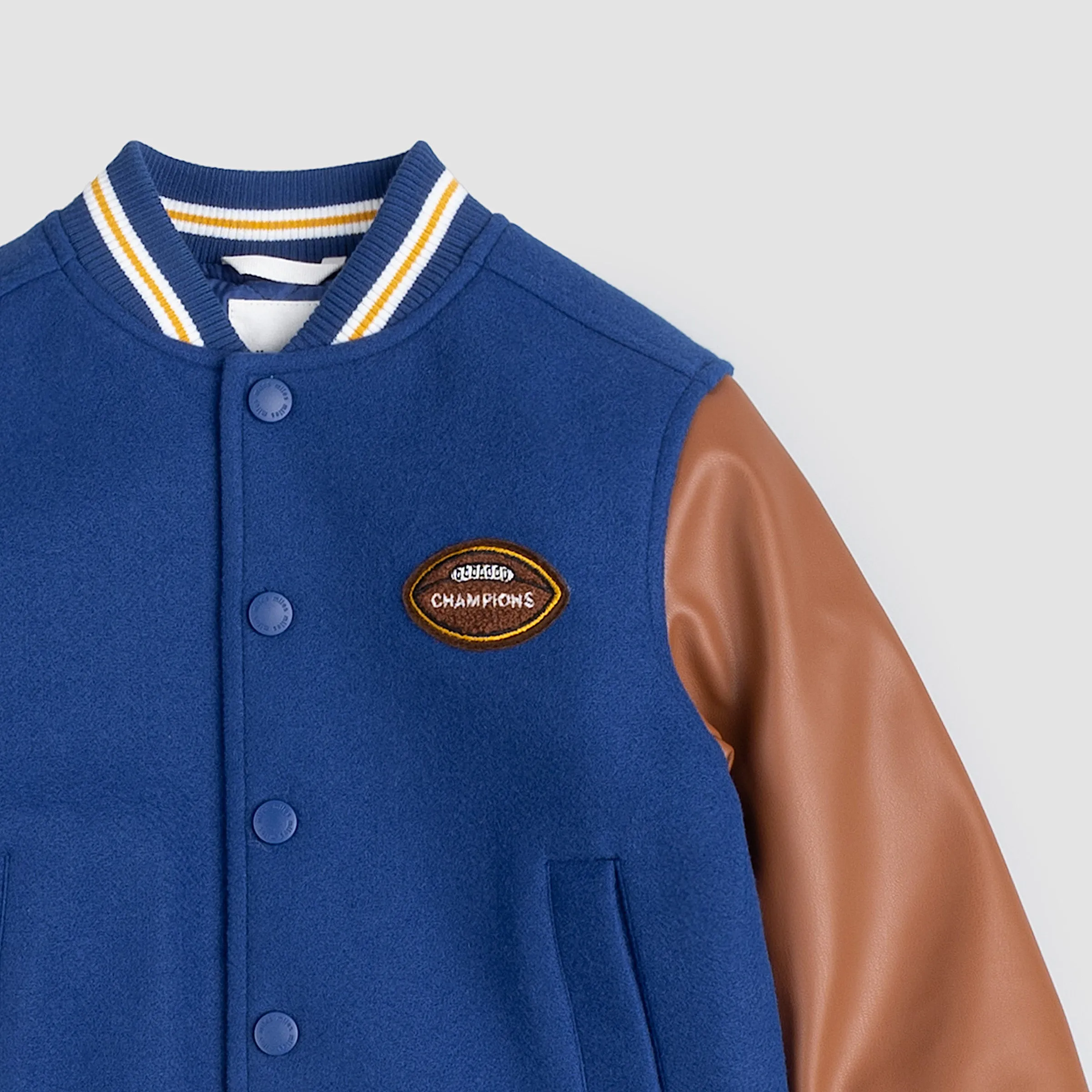 Royal Blue Varsity Jacket