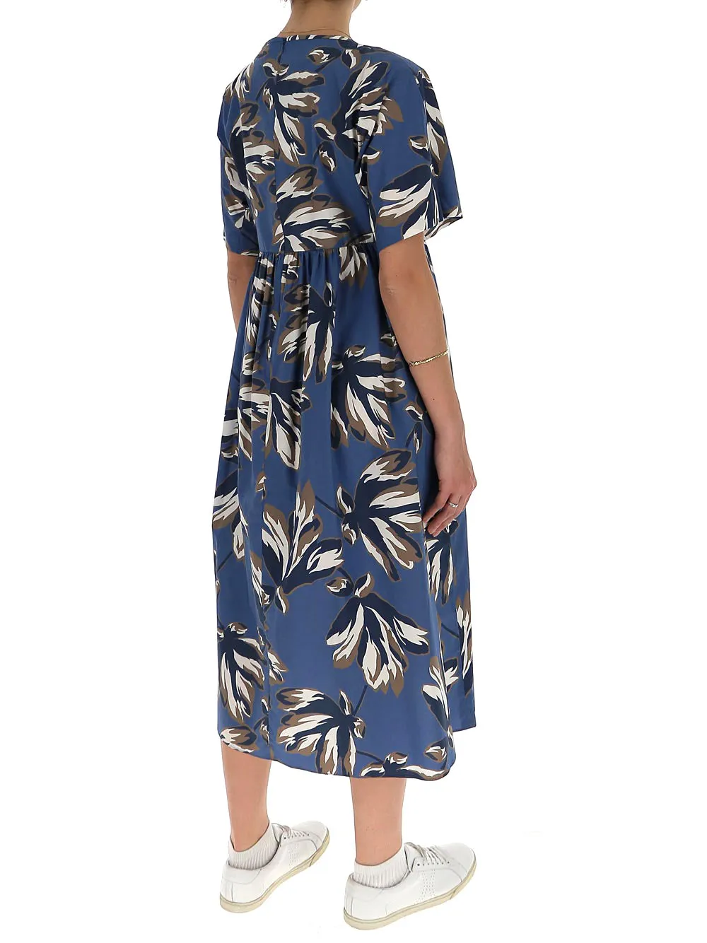 'S Max Mara Floral Midi Dress