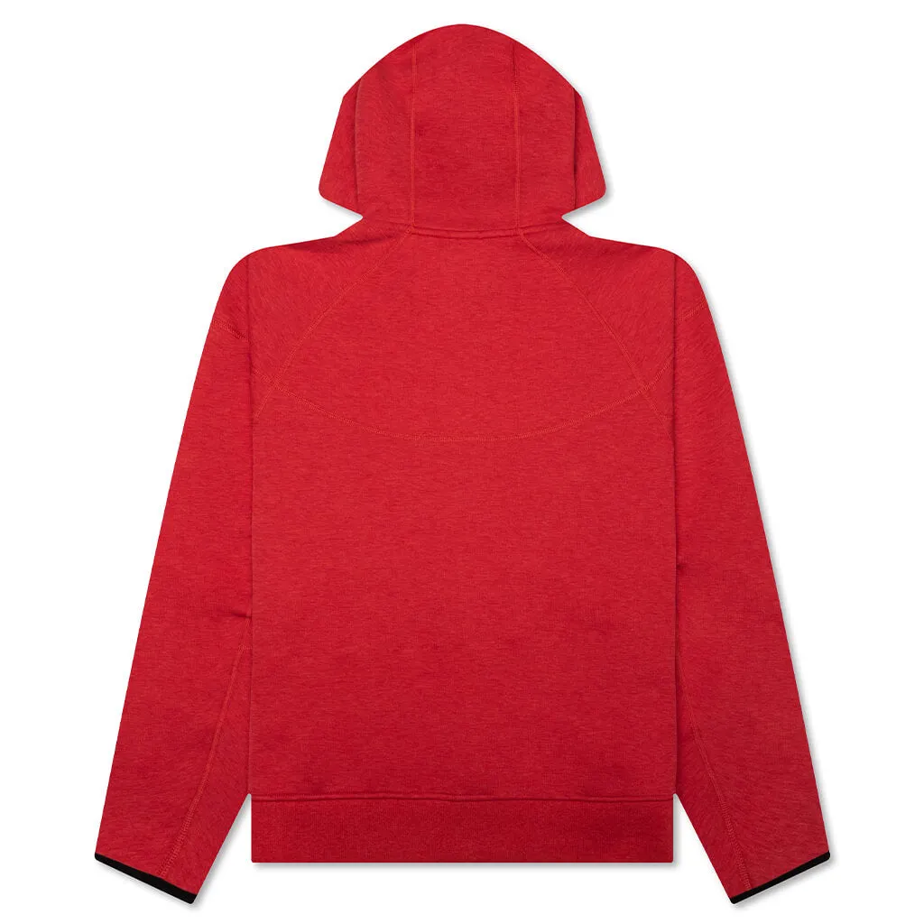 Sportswear Tech Fleece Windrunner Full Zip Hoodie - Light University Red Heather/Black