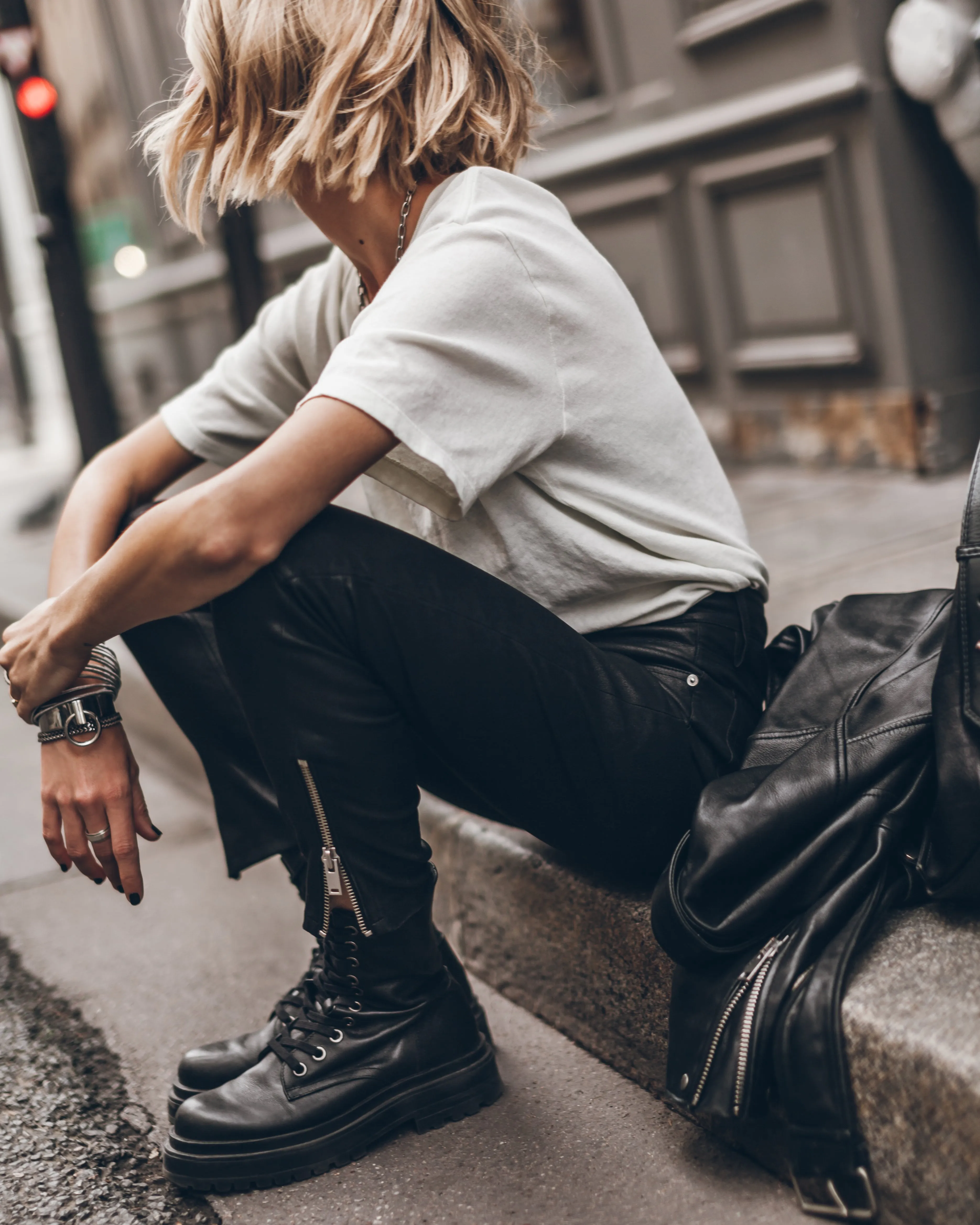 The Off White Dry Cotton Vintage T-Shirt