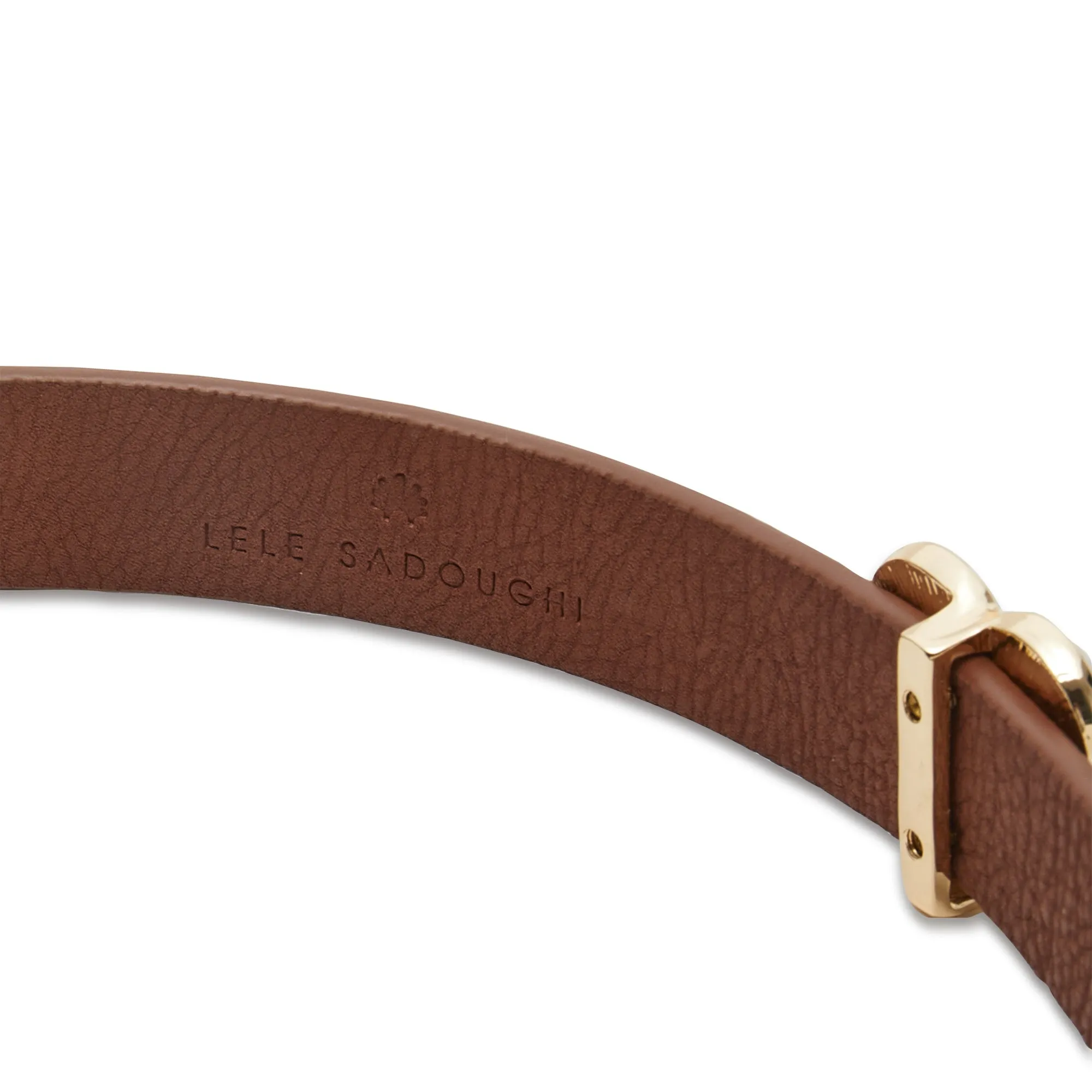 WALNUT PEARL STATION BELT