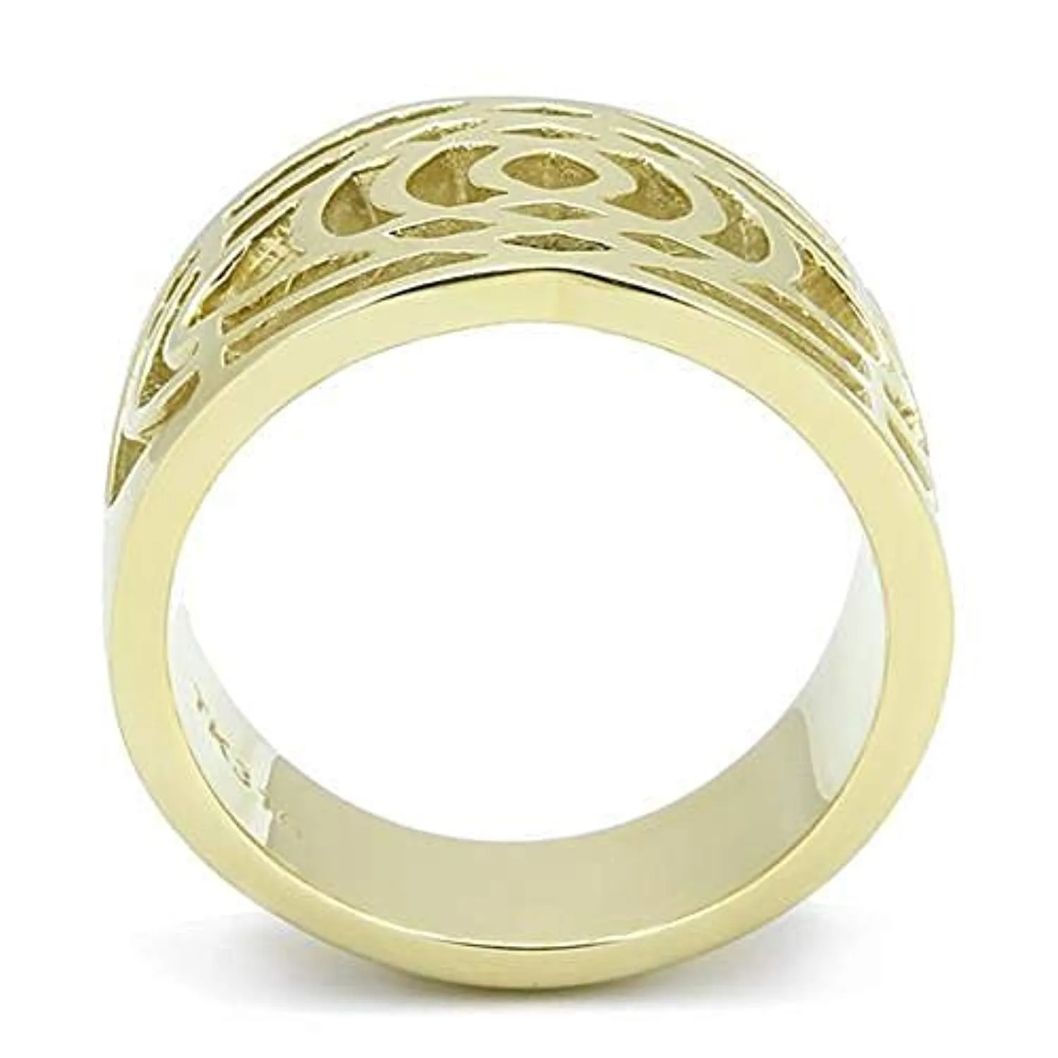 WildKlass Stainless Steel Ring IP Gold Women