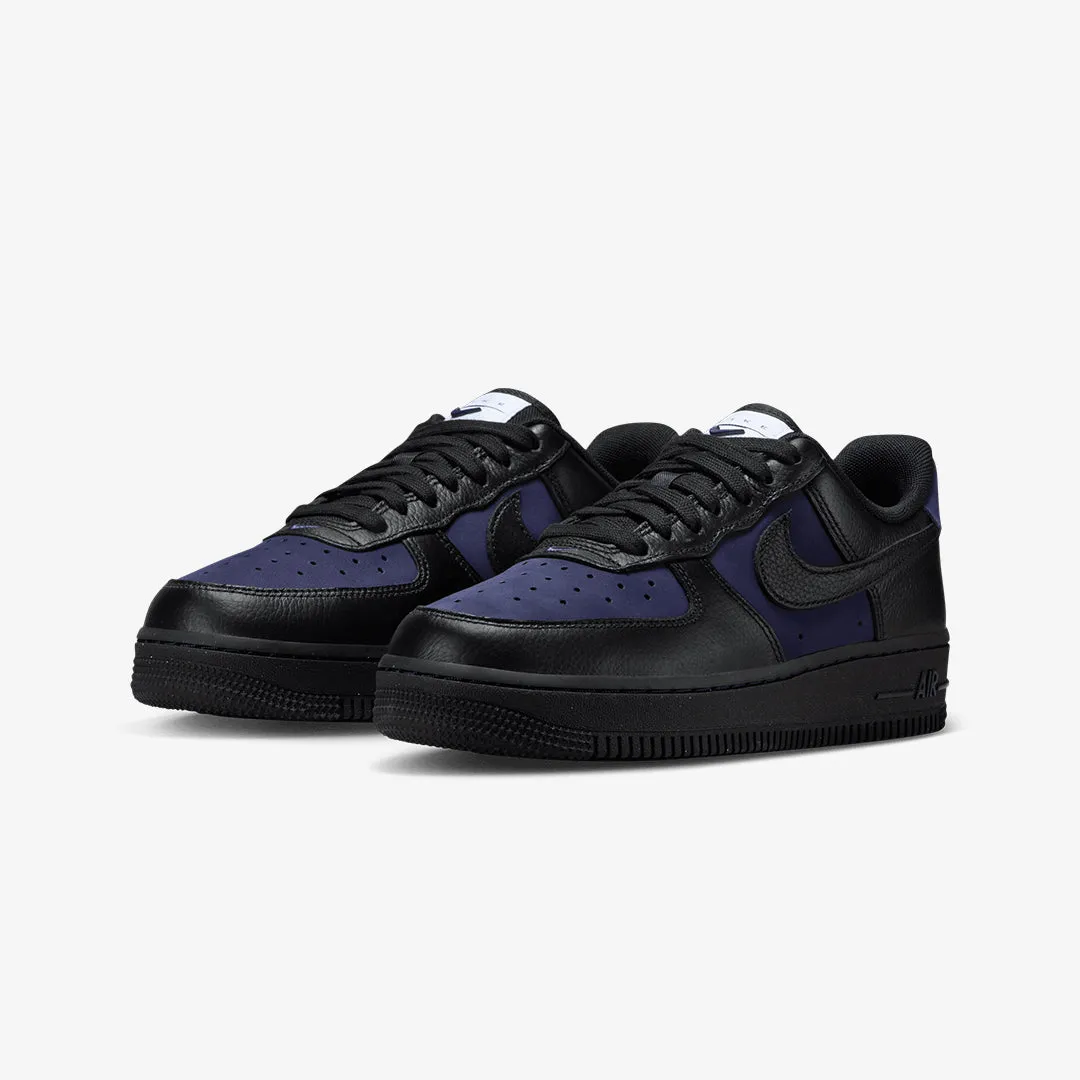 WMN'S AIR FORCE 1 '07 LX 'PURPLE INK/BLACK-BLACK'