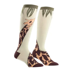 Women's Giraffe Knee High Socks